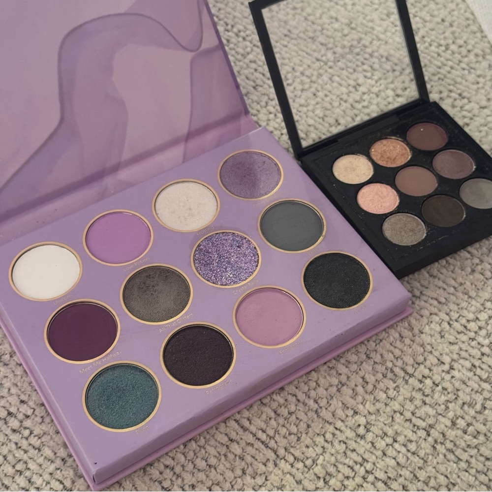 MAC solar glow times nine mini eye shadow palette and sheglam violet palette - Picture 5 of 7